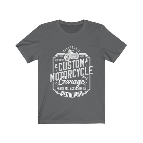 Custom Motorcycle Garage T-Shirt
