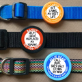 Custom Text Funny Twist-On Tag- Silent, Ringless tag