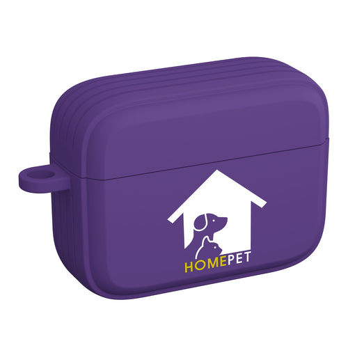 Custom Logo HDX Purple Case Cover for Apple AirPods Gen 1, 2, 3 & Pro